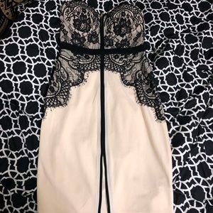 Strapless dress